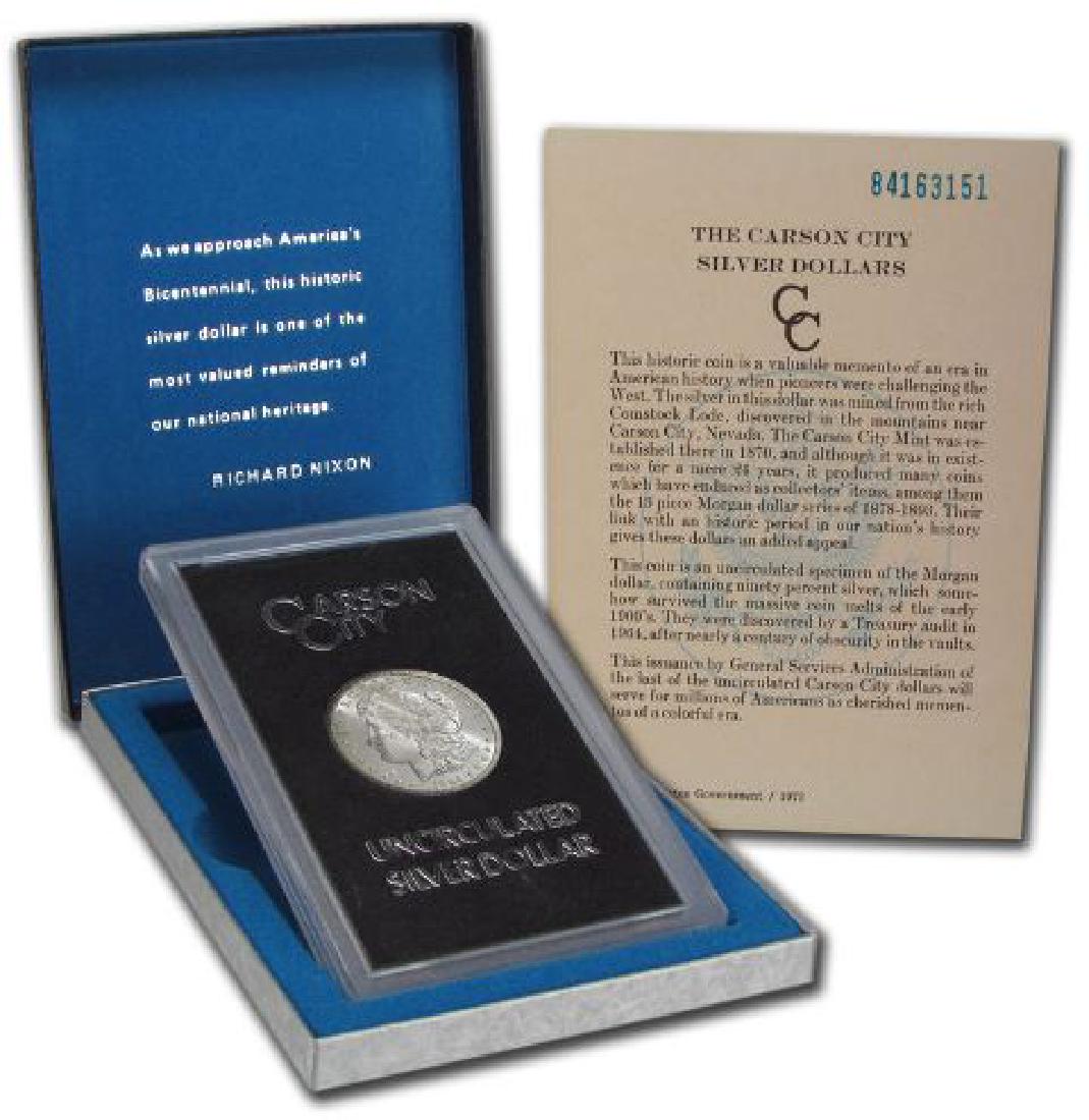 1884 Carson City GSA Morgan Silver Dollar: Please note that all items are as shown in image. Bidder is responsible for all grade based upon images and value. Bidder further agrees to all terms and understands all nuances of bidder registration