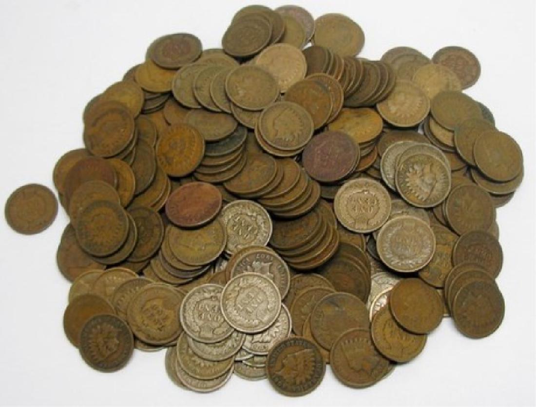 (100) Better grade Indian Head Cents: Please note that all items are as shown in image. Bidder is responsible for all grade based upon images and value. Bidder further agrees to all terms and understands all nuances of bidder registration