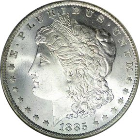 1885-O Morgan Dollar Uncirculated Condition