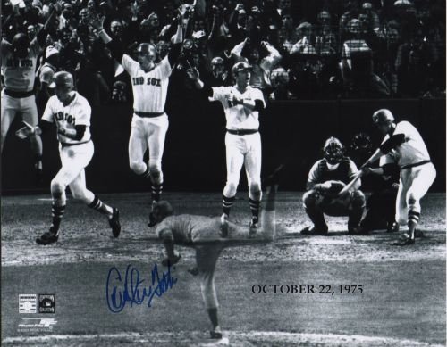 Carlton Fisk 11x14 autographed
