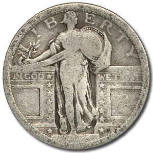 Lot of 20 Standing Liberty Quarters