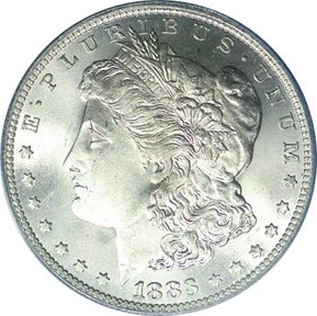 Frosty White Morgan Silver Dollar 1883: A nice 1883 BU Morgan Mint State coinage-All of our lots are US Asset Forfeiture & Seizures Acquisitions. Fresh to the market items, non auction circuit merchandise. Investment opportunity- Please vie