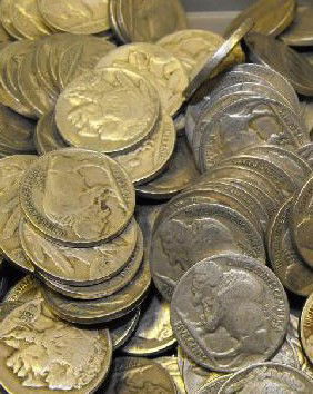 Lot of 75 Buffalo Nickels-: All readable dates, Buffalo nickles- g-xf grades. 75 items. All of our items are Official US Asset Forfeiture & Seizures acquisitions. They are not privately held items. They may have belonged to bank