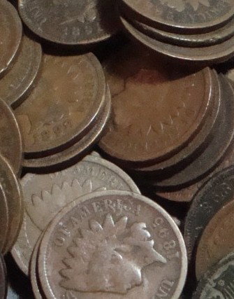Lot of 10 1800's Indian Head Cents: A lot of 10 1800's IH cents- Please review the bidding and payment procedure. Your bid is a contract and promise to pay within our parameters. We offer easy payment options, with a self click payment 