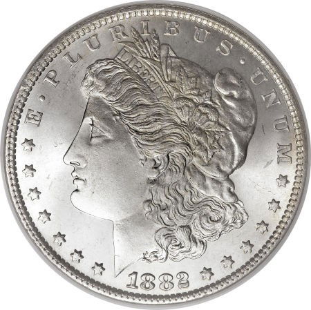 1882 O Morgan Silver Dollar - UNC: We offer at auction some of the best quality tangible assets. We strive to make your bidding experience the best on the net. Weekly sales of large bulk lots, individual lots and simply the most offeri
