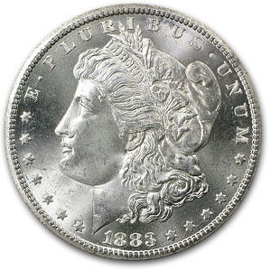 1883 UNC Morgan Silver Dollar: We offer at auction some of the best quality tangible assets. We strive to make your bidding experience the best on the net. Weekly sales of large bulk lots, individual lots and simply the most offeri