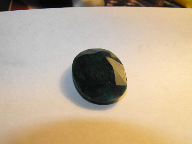 58.5 ct. Emerald Gemstone: This gem has been naturally mined from the earth. It is not a synthetic stone, it is areal mother nature made item. Any treatments are done so in accordance with the accepted practices within the indu