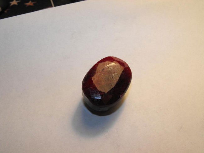 252 ct. Ruby Gemstone: This gem has been naturally mined from the earth. It is not a synthetic stone, it is areal mother nature made item. Any treatments are done so in accordance with the accepted practices within the indu