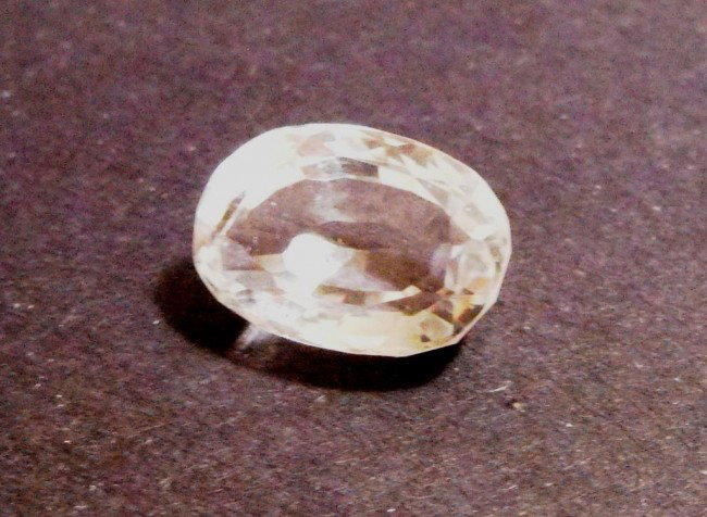 13 ct. White Topaz Gemstone: All of our evaluations use some or all of the following Gemological tools. : A fully corrected triplet loupe, binocular microscope, master color comparison diamond set, electronic carat balancing scal