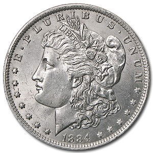 1884 UNC Morgan Silver Dollar: We offer at auction some of the best quality tangible assets. We strive to make your bidding experience the best on the net. Weekly sales of large bulk lots, individual lots and simply the most offeri
