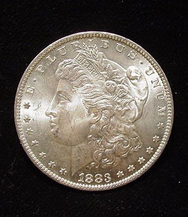 1883 UNC Morgan Silver Dollar: We offer at auction some of the best quality tangible assets. We strive to make your bidding experience the best on the net. Weekly sales of large bulk lots, individual lots and simply the most offeri