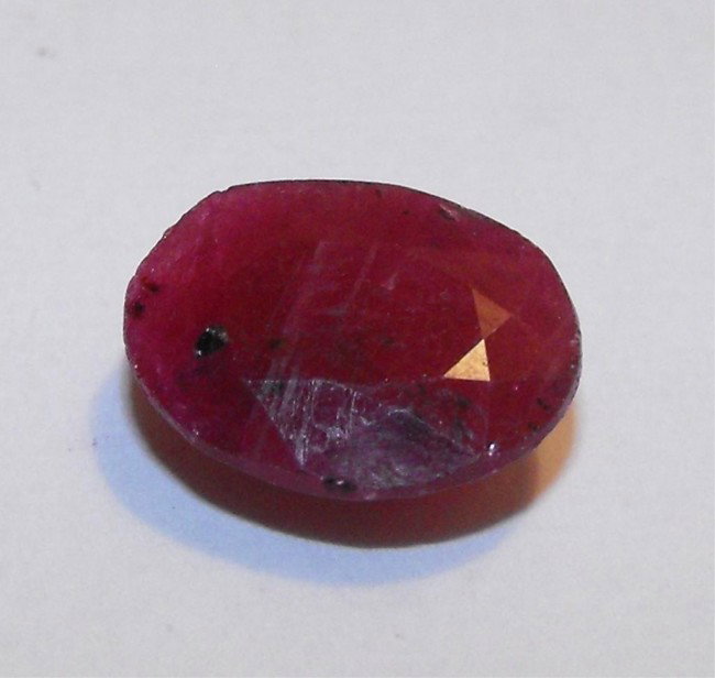 3.88 ct. Ruby Gemstone - $ 620 GG GIA: Evaluated by GG GIA - appraisals use some or all of the following Gemological tools. : A fully corrected triplet loupe, binocular microscope, master color comparison diamond set, electronic carat bala