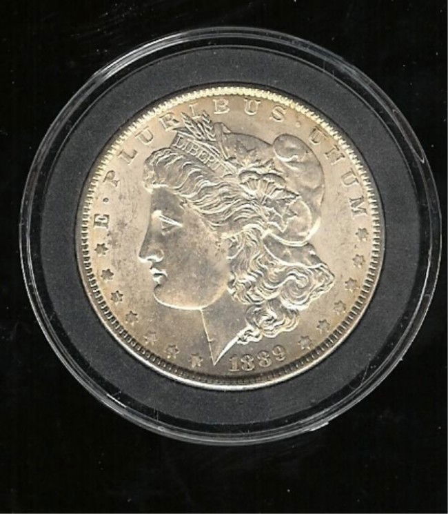 1889 P Morgan Silver dollar: We offer at auction some of the best quality tangible assets. We strive to make your bidding experience the best on the net. Weekly sales of large bulk lots, individual lots and simply the most offeri