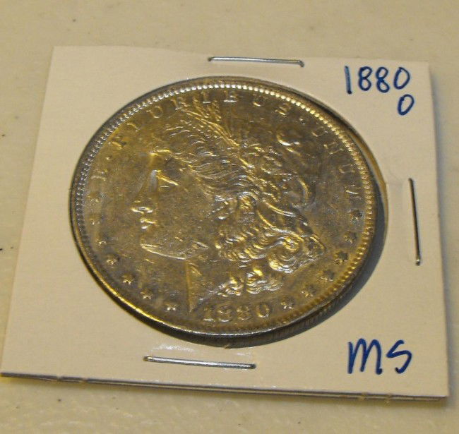 1888 o Morgan UNC - Mint State: This item has been placed into slab/holder/2x 2 by a third party prior to it being listed by us, we do not know the grades of the items.Evaluation should be based upon visual inspection via photo- Thi
