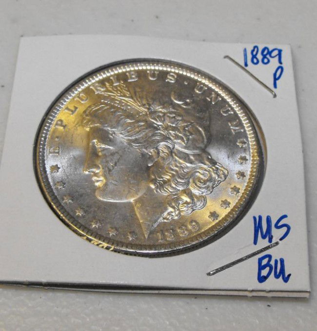 1889 P BU UNC Morgan: This item has been placed into slab/holder/2x 2 by a third party prior to it being listed by us, we do not know the grades of the items.Evaluation should be based upon visual inspection via photo- Thi