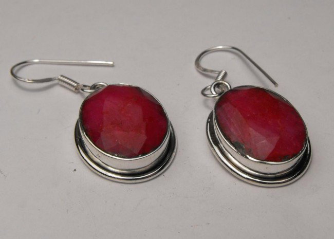 15.28 tcw Ruby E/R Sterling $ 1200 GG GIA: This item was appraised with the gemstone in mount. Each gemstone has been evaluated on a case by case basis, some stones are higher quality than others and will be more valuable than larger stones of