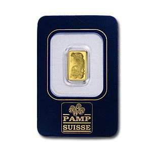 1 Gram Pamp Suisse Gold Ingot: We offer at auction some of the best quality tangible assets. We strive to make your bidding experience the best on the net. Weekly sales of large bulk lots, individual lots and simply the most offeri