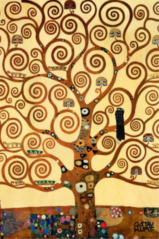 Klimt- The Tree of Life, Stoclet Frieze -: Austrian iconoclast Gustav Klimt (1862 – 1918) triumphed over childhood poverty to significantly influence the Viennese Secession and Art Nouveau movement. Klimt's elaborate, explicitly sensual work