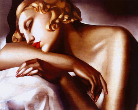 La Dormeuse by Tamara de Lempicka Art print: Item is as described in title - Either art print or giclee