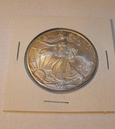 2001 US Silver Eagle BU: 2001 US Silver Eagle BU