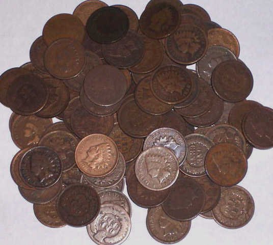 Lot of 50 Indian Head Cents- Circulated: A lot of 50 circulated IH cents. Items are from photo. Please review the bidding and payment procedure. Your bid is a contract andpromise to pay within our parameters. We offer easy payment options, w