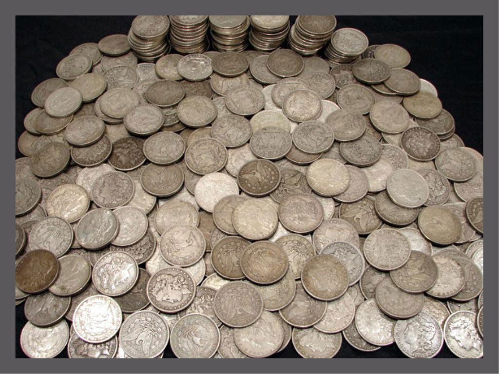100 Morgan Silver Dollars: We offer at auction some of the best quality tangible assets. We strive to make your bidding experience the best on the net. Weekly sales of large bulk lots, individual lots and simply the most offeri