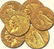 (6) $ 2.5 Indians VG-AU Grade Random Dates
