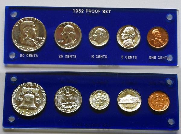 1952 Proof Set- RARE! $ 350 List!: Item is as described. Bidder is 100% responsible for all value and grade. All sales final!