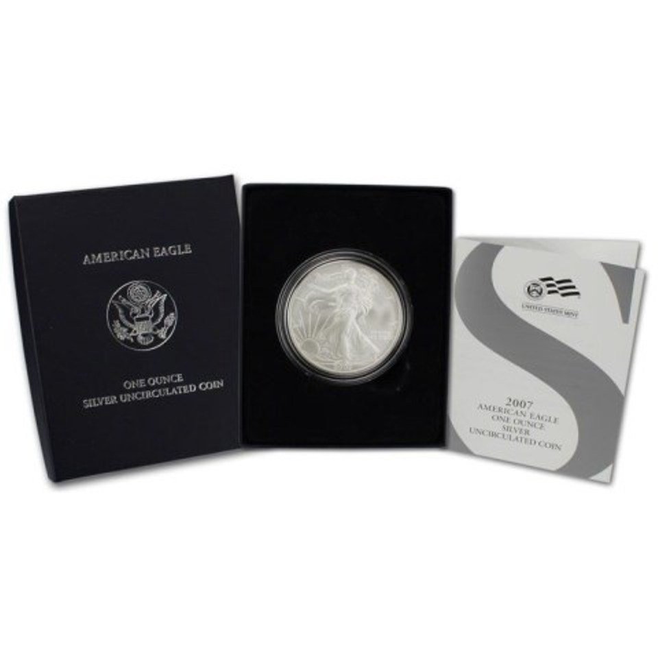 2007 US Silver Eagle Burnished: Item is as shown in title and image.