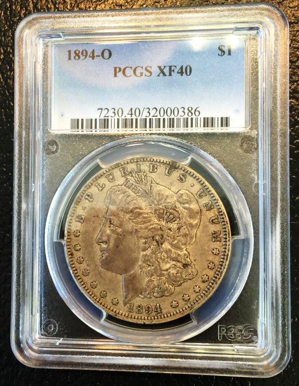 1894 o XF40 KEY DATE Morgan Dollar (1 of 1)