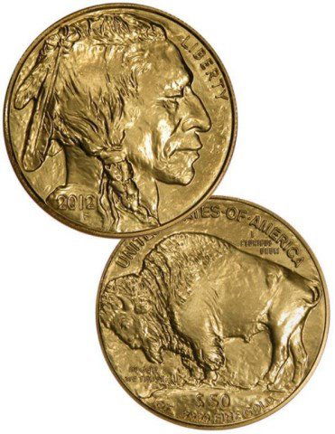 Random Date BU 1 oz Gold Buffalo 24k Bullion (1 of 1)