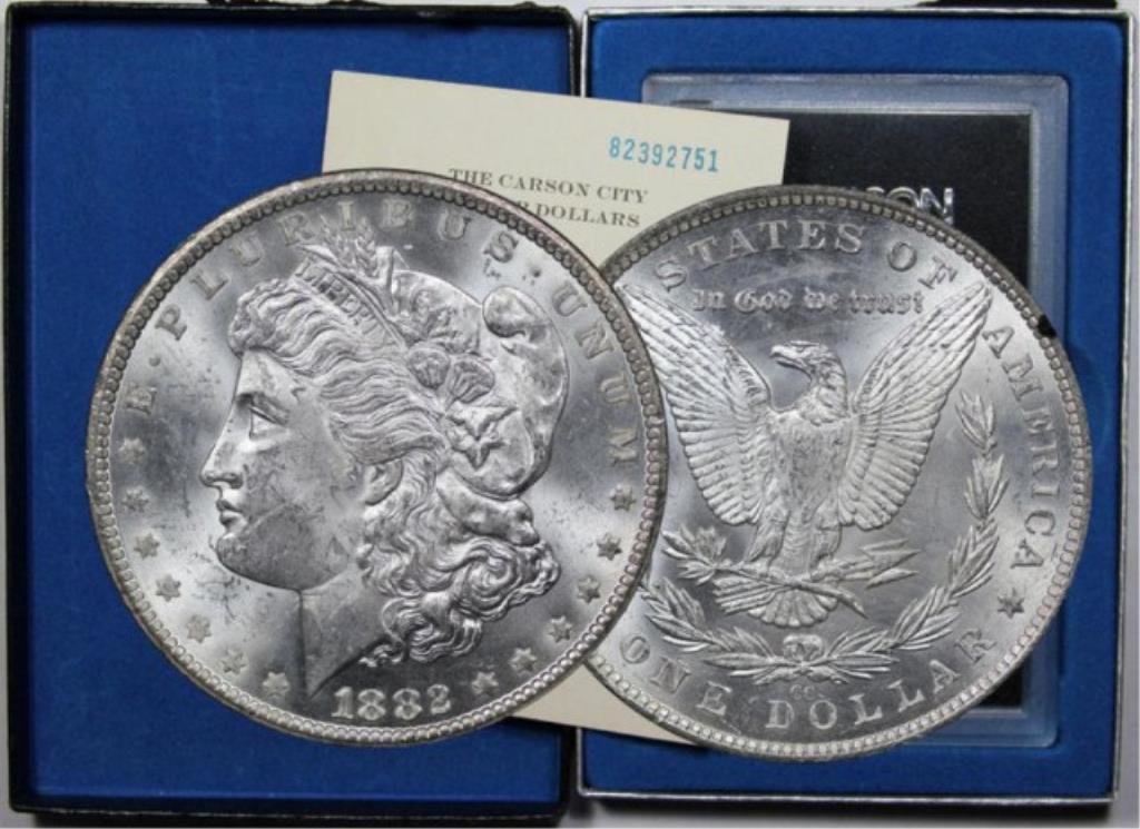 1882 Carson City GSA Morgan Silver Dollar (1 of 1)