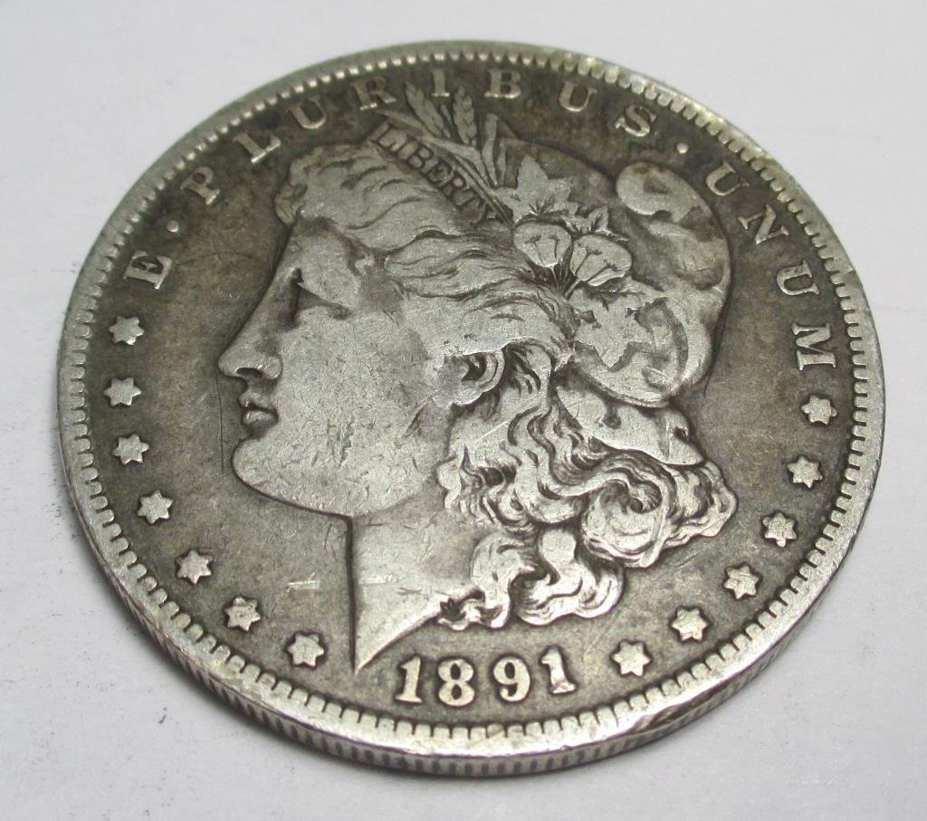 1891 o Better Date Morgan Dollar (1 of 2)