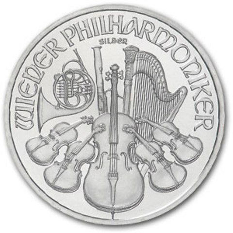 1 oz. Silver Austrian Philharmonic Bullion (1 of 1)
