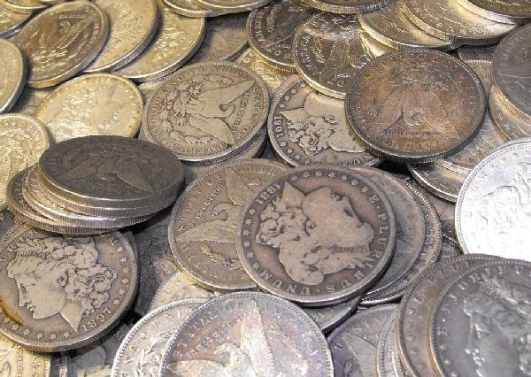 Lot of (50) Morgan Silver Dollars - Group (1 of 1)