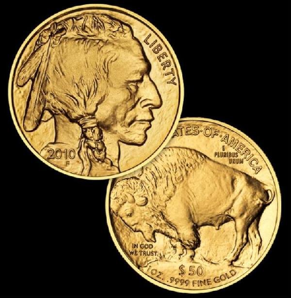 1 oz. Gold 24K Buffalo US Bullion (1 of 1)