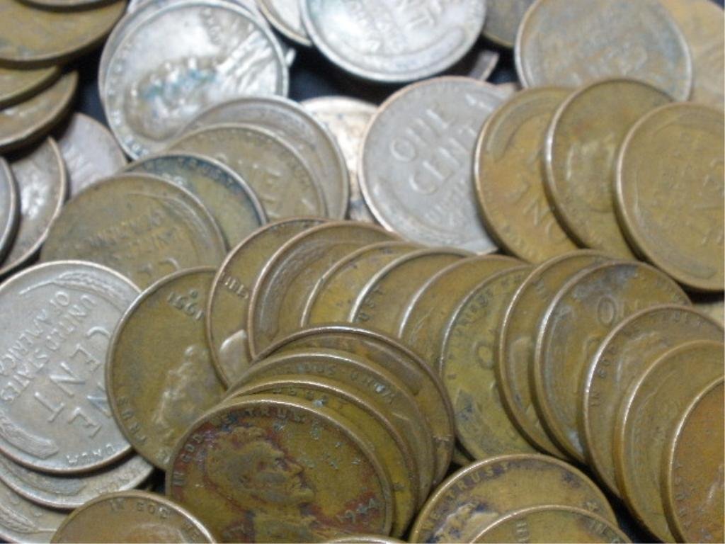 400 Circulated Wheat Cents (1 of 1)