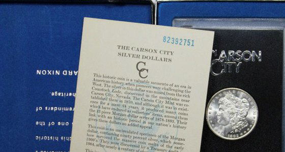 1882 Carson City GSA Morgan Silver Dollar (1 of 1)