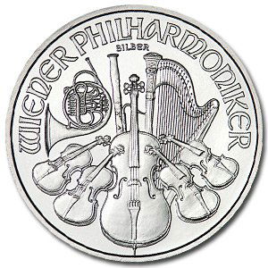 (10) Austrian Philharmonic Silver Bullion (1 of 1)