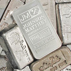 Various maker 5 oz. Silver Bar (1 of 1)