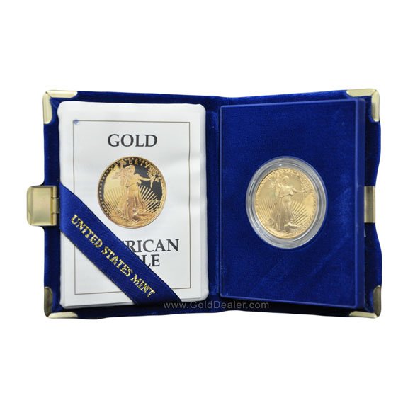 Random Date 1 oz. Gold Eagle in Mint Pack (1 of 1)