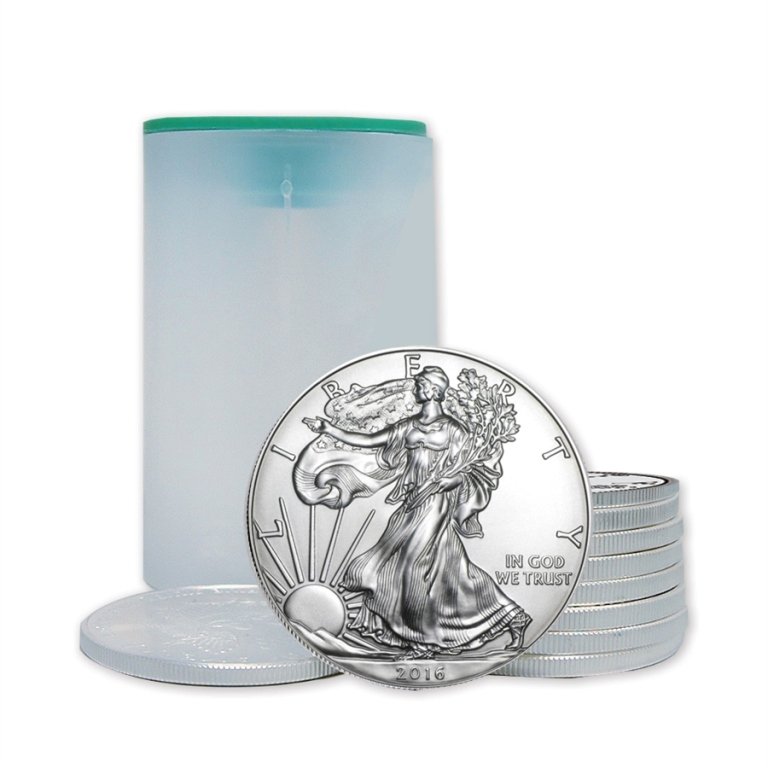 (20) US Silver Eagles - Mint Tube-Random (1 of 1)