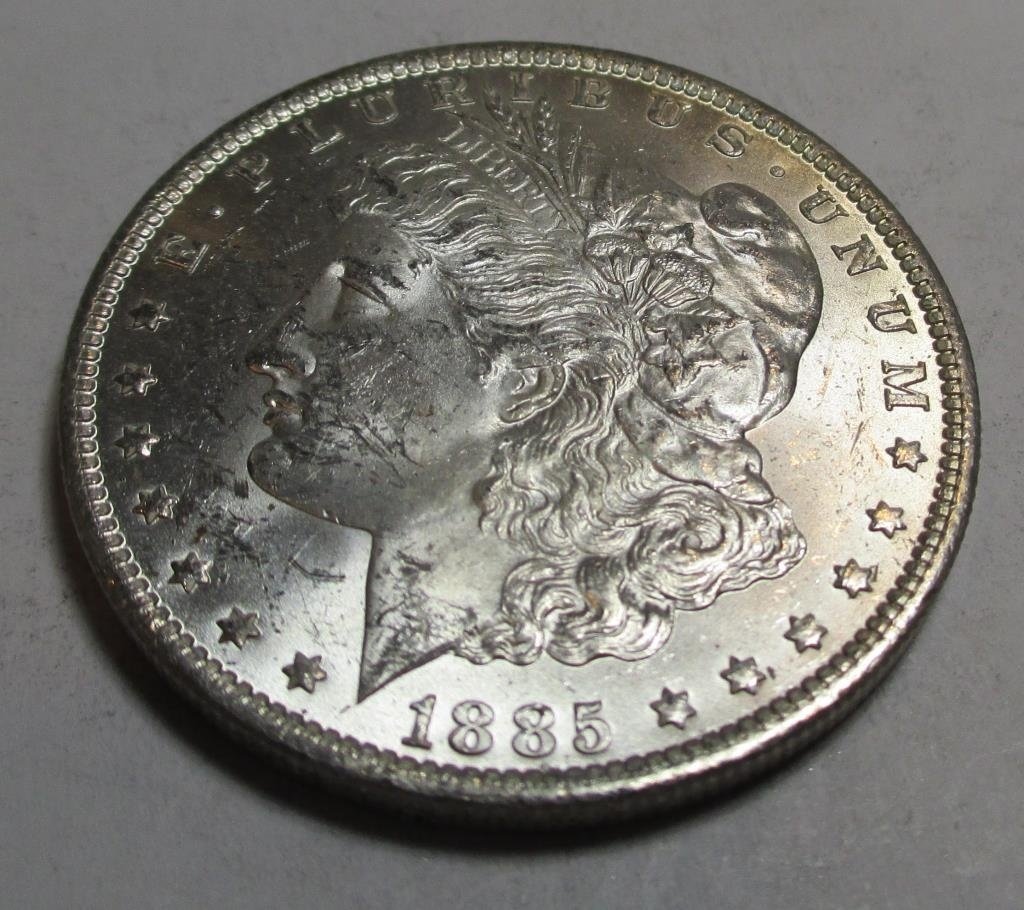 1885 o CH BU Morgan Silver Dollar (1 of 2)