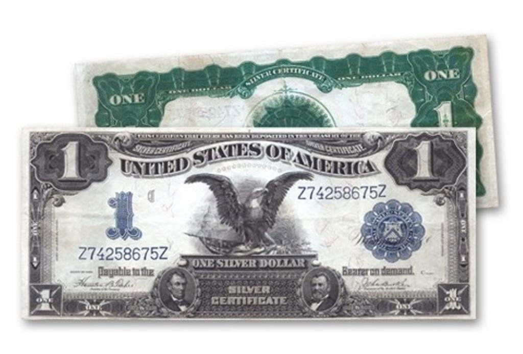 1899 Silver Certificate Black Eagle HIGH GRADE (1 of 1)