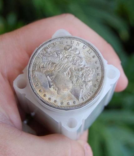 (20) Morgan Silver Dollars -ag-vg- In Tube (1 of 1)
