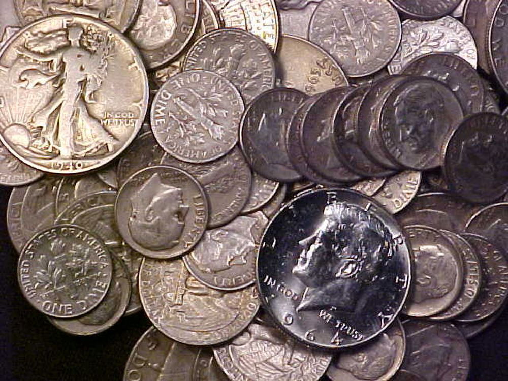 $10 Face Value 90% Silver Survival Coins (1 of 1)