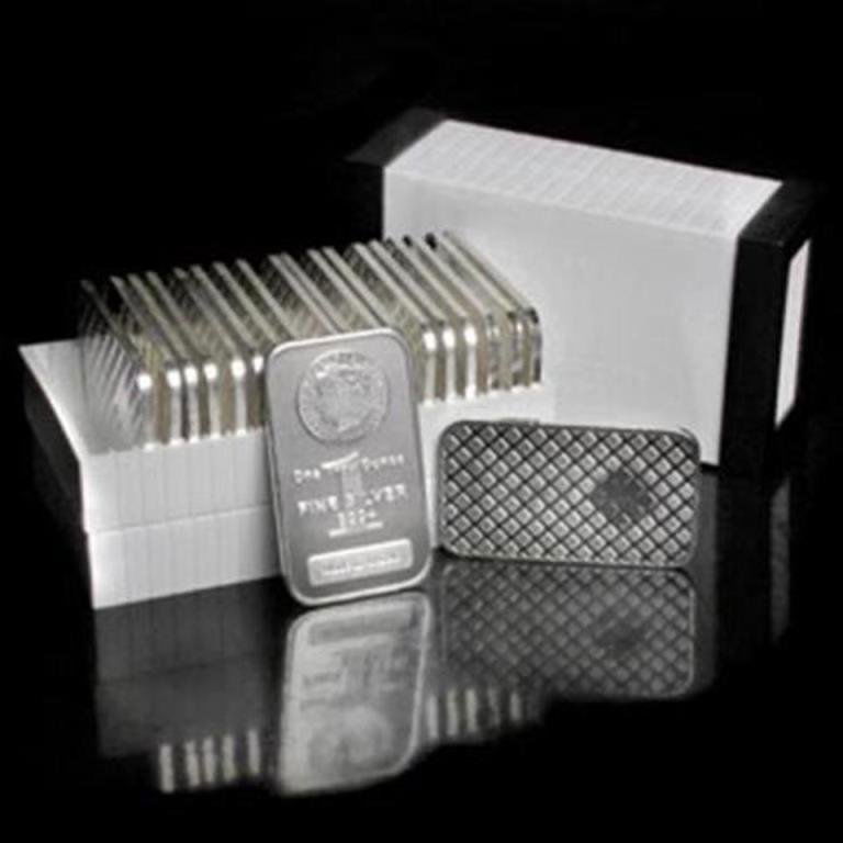 Lot of 20 Morgan Design Silver Bars 1oz each (1 of 1)