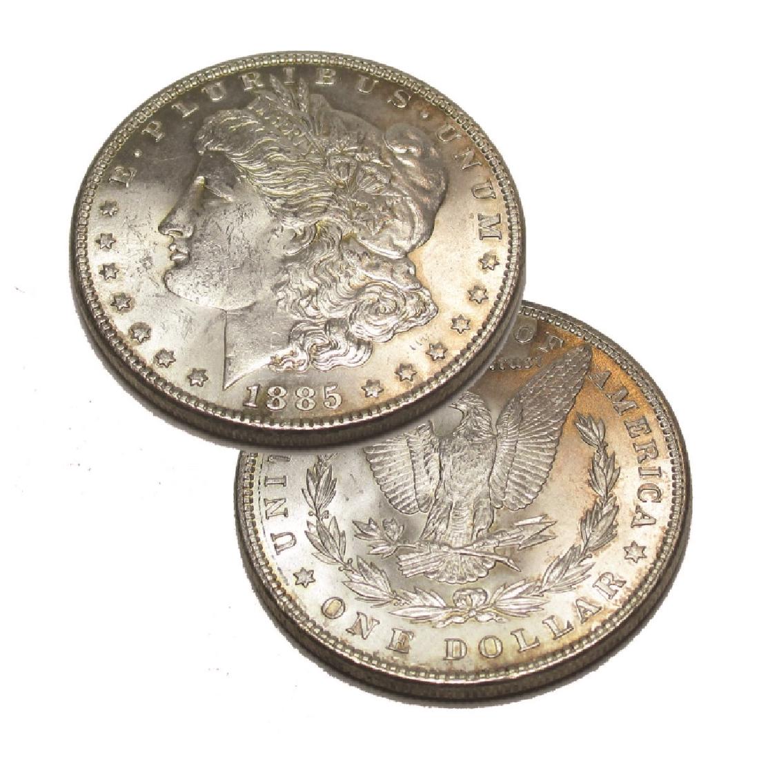 1885 P CH BU Morgan Silver Dollar (1 of 1)