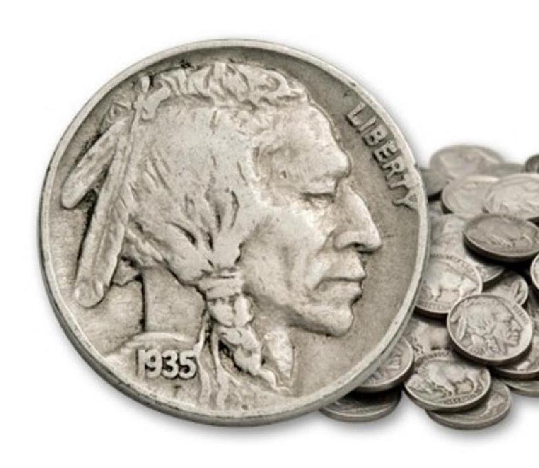 Roll of Full Date Buffalo Nickels - 40 pcs (1 of 1)