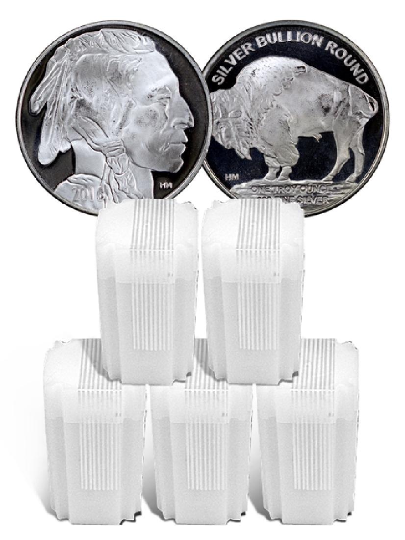 (100) Buffalo Design Silver Rounds- 1oz each (1 of 1)
